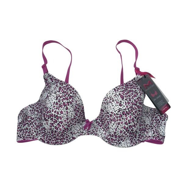 Maidenform Womens Demi Coverage T-Shirt Bra SZ 36B Leopard Print New With Tags - Picture 1 of 9